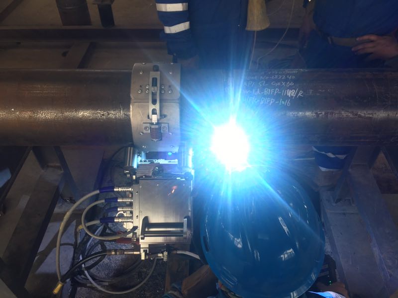 熊谷管道自動焊在阿布扎比石油管道建設應用