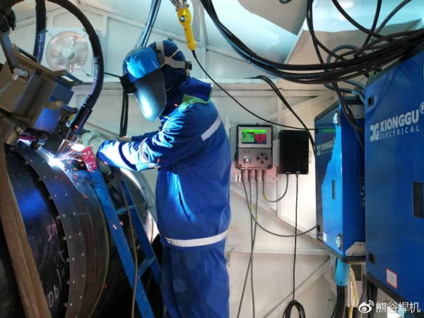 熊谷全位置管道焊機A-610圖片