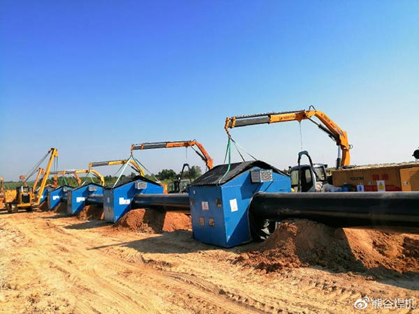 熊谷管道全自動焊機助力泰國5號線