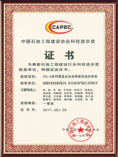 中石油科技進(jìn)步一等獎