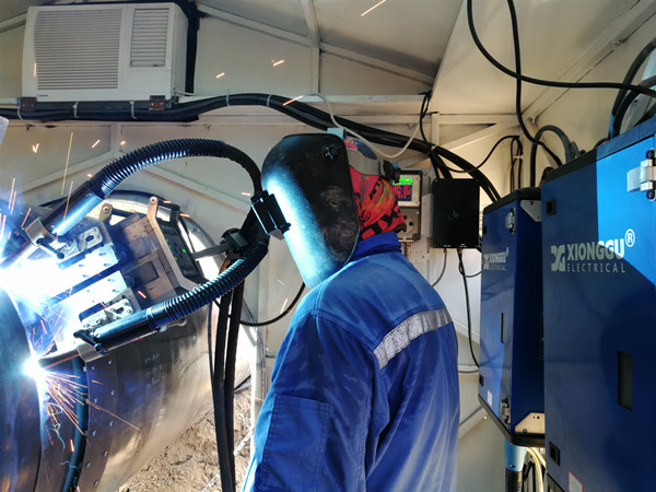 熊谷管道自動焊接設備