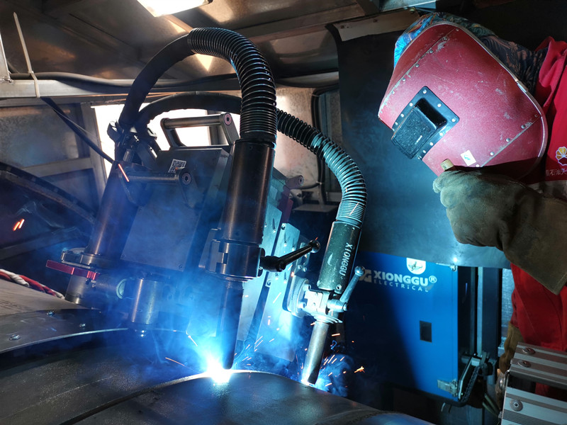 中俄東線熊谷管道自動焊機