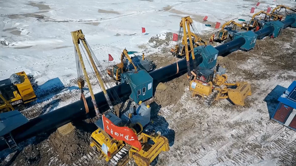 熊谷焊機(jī)助力中俄東線