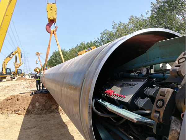 泰國長輸管道自動焊機