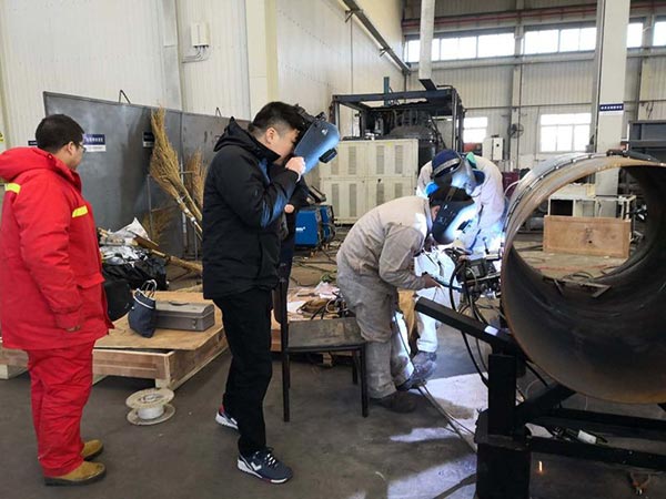 實地考察熊谷焊機