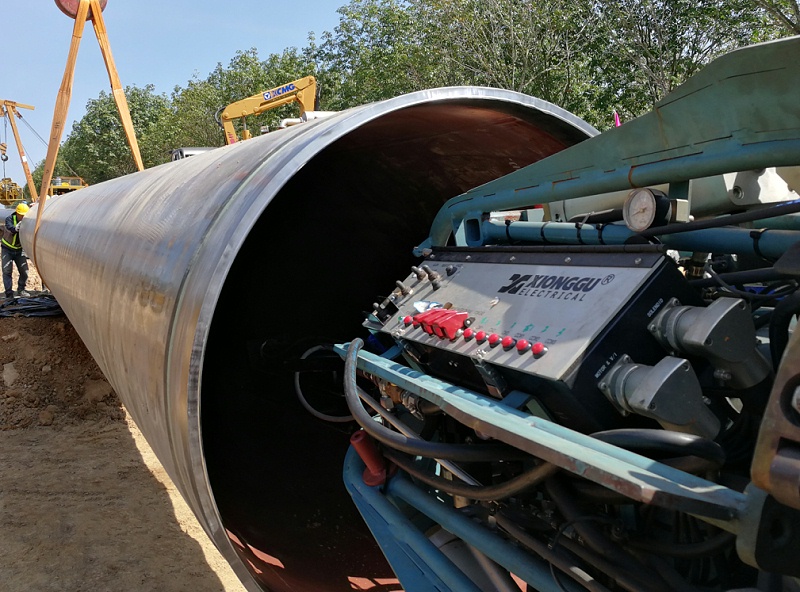 熊谷公司全位置管道焊機(jī)亮相泰國5號線