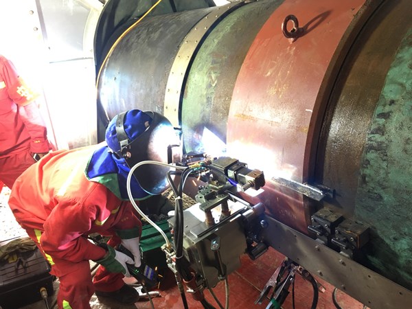 野外油氣管道自動焊機