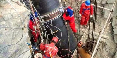 熊谷管道焊接機隨“川軍”出川，助力中緬管道黔西南應急管道建設